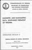 Circular de información 012: Datos magnéticos y radiométricos, suroeste de Piamonte de Virginia
