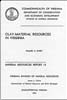 Reporte de recursos minerales 013: Recursos materiales de arcilla en Virginia