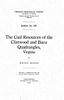 Boletín 012: Los recursos carboníferos de los cuadrángulos de Clintwood y Bucu, Virginia