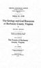 Boletín 018: La geología y los recursos de carbón del condado de Buchanan, Virginia