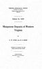 Boletín 023: Depósitos de manganeso de Virginia Occidental
