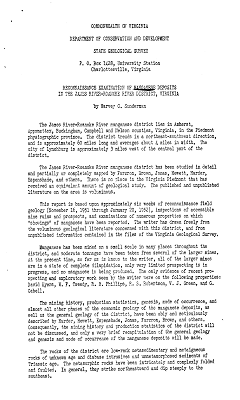 Logotipo de Virginia Energy Mineral