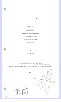 Logotipo de Virginia Energy Mineral