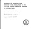 Circular de Recursos Minerales 002: Resumen de la geología y los recursos de aguas subterráneas de la península de la costa este, Virginia