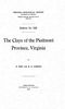 Boletín 013: Las arcillas de la provincia de Piedmont, Virginia 