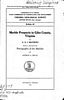 Boletín 040: Prospectos de mármol en el condado de Giles, Virginia