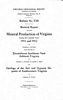 Boletín 008: Reporte bienal sobre la producción mineral de Virginia durante los años calendario 1911 y 1912