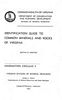 Circular informativa 003: Guía de identificación de minerales y rocas comunes de Virginia