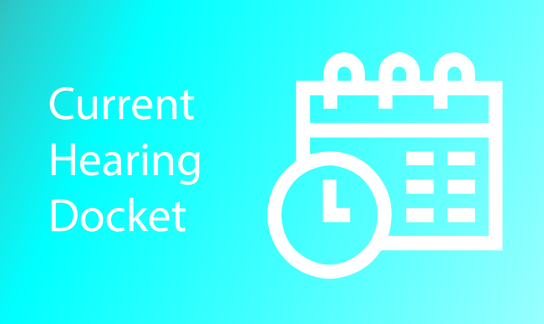 Expediente de audiencias actual