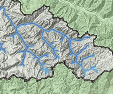 Mapeo de minas de carbón
