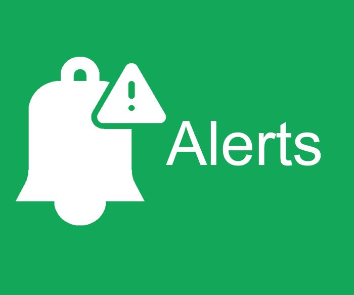 Alertas de seguridad y resúmenes de accidentes