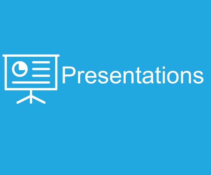 Presentaciones de capacitación